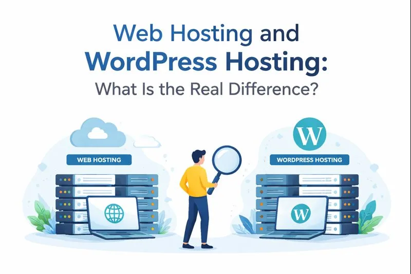 Web Hosting and WordPress Hosting What Is the Real Difference