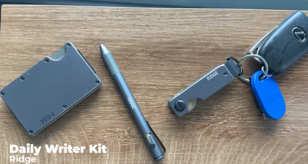 Daily Writer Kit from Ridge