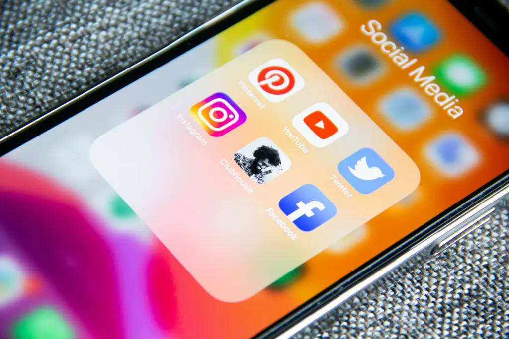 Social icons, content marketing